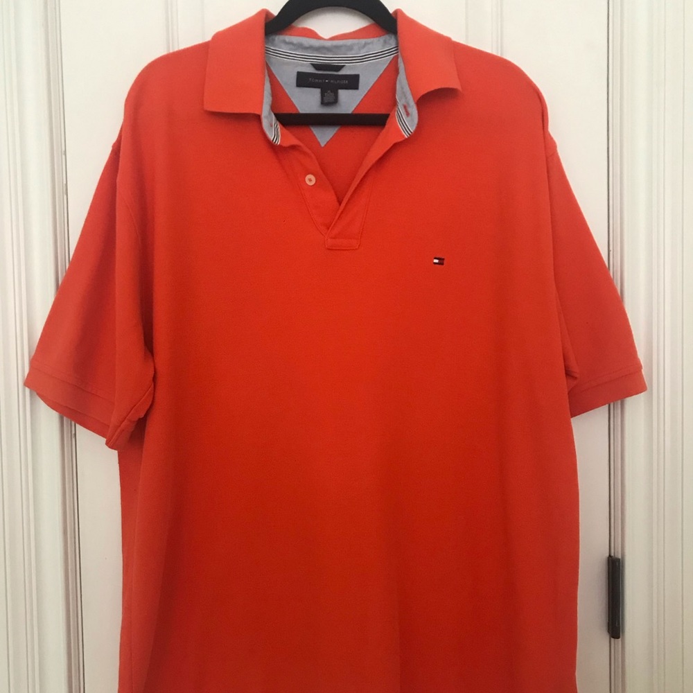 Tommy Hilfiger Orange Polo